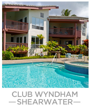 Club Wyndham Shearwater Resort in Hawaii from Pahio and Extra Holidays